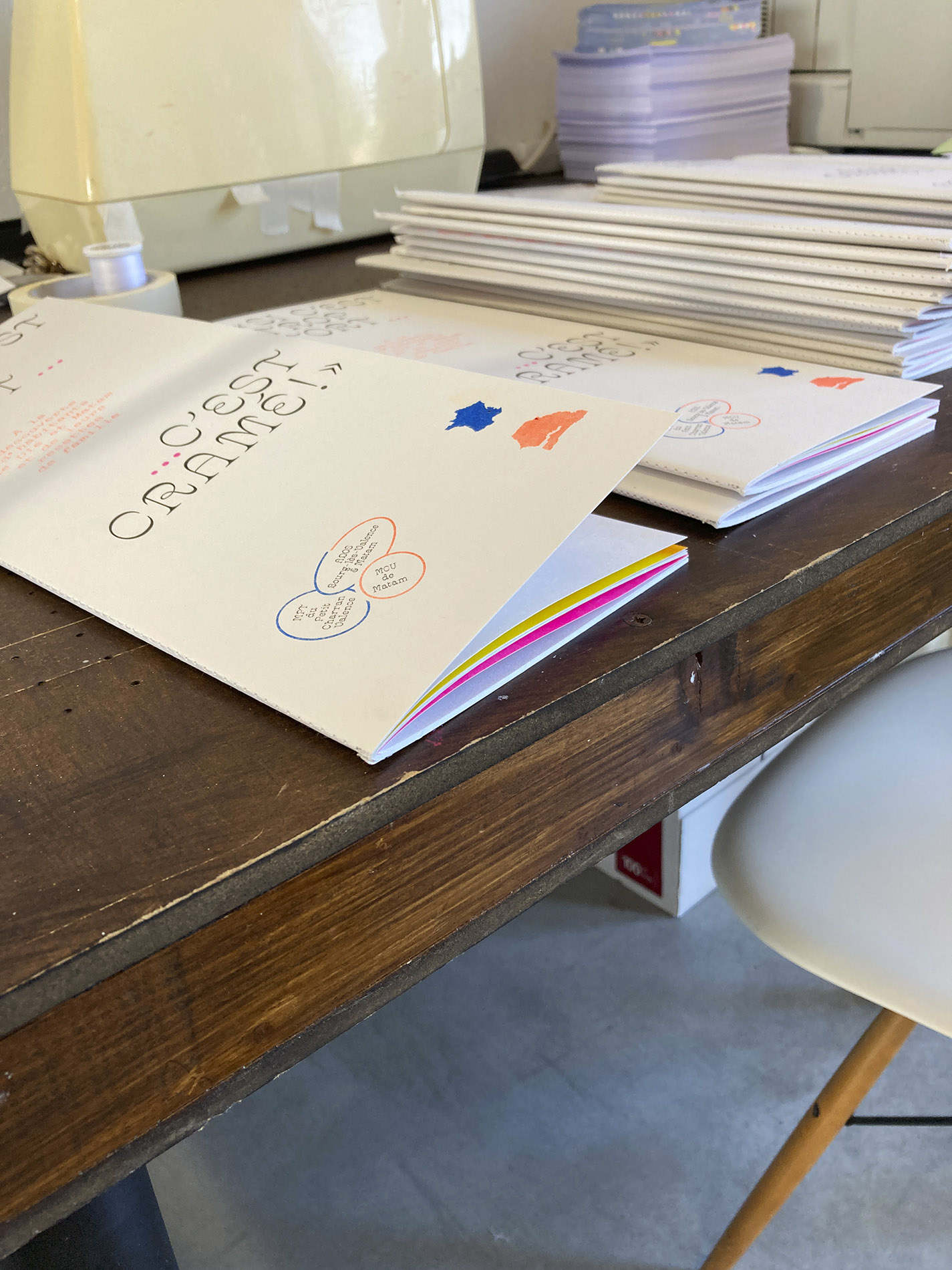 Atelier éditorial avec la MPT du Petit Charran à Valence