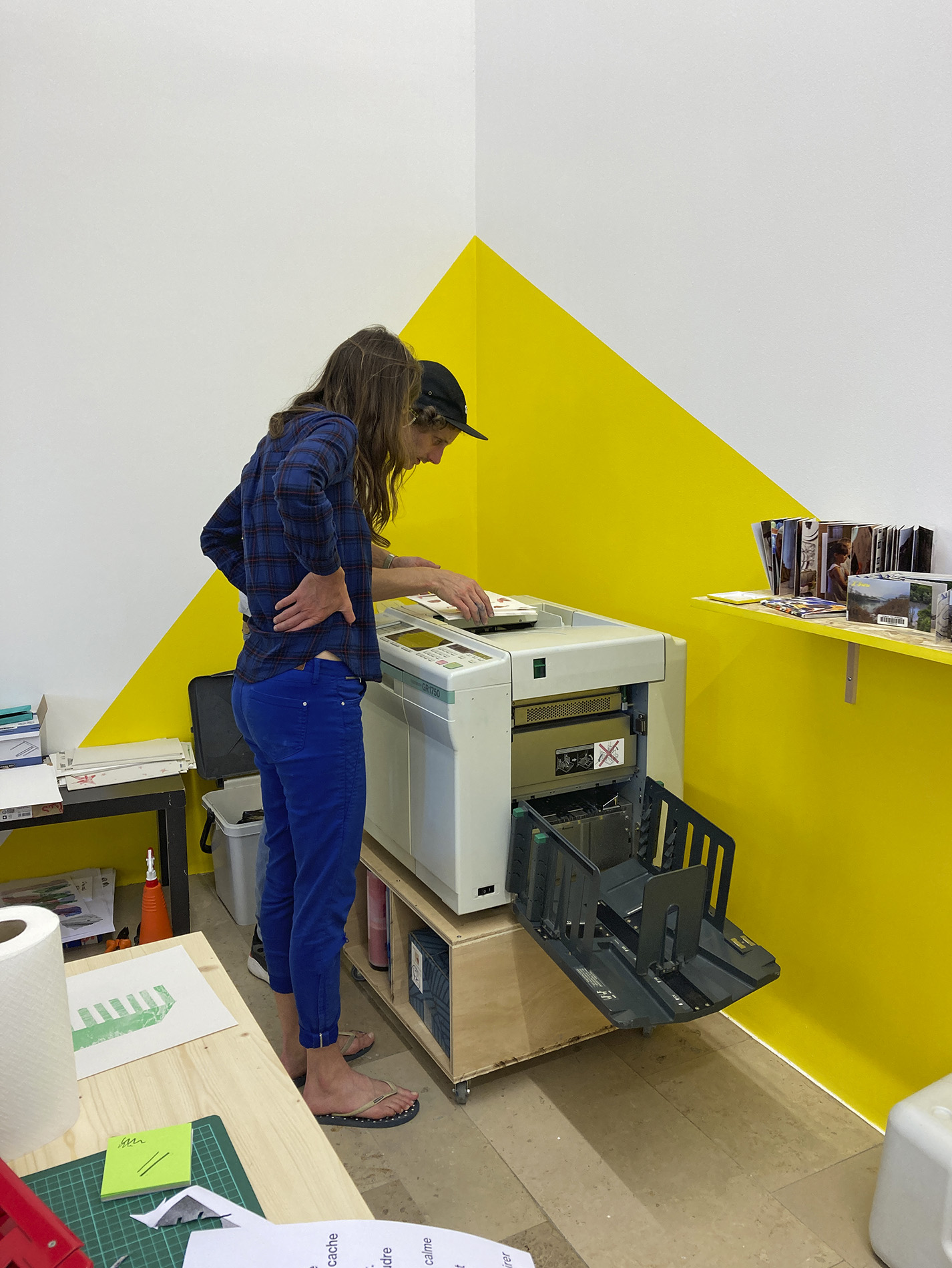Atelier éditorial Cut/Paste/Print à la Halle