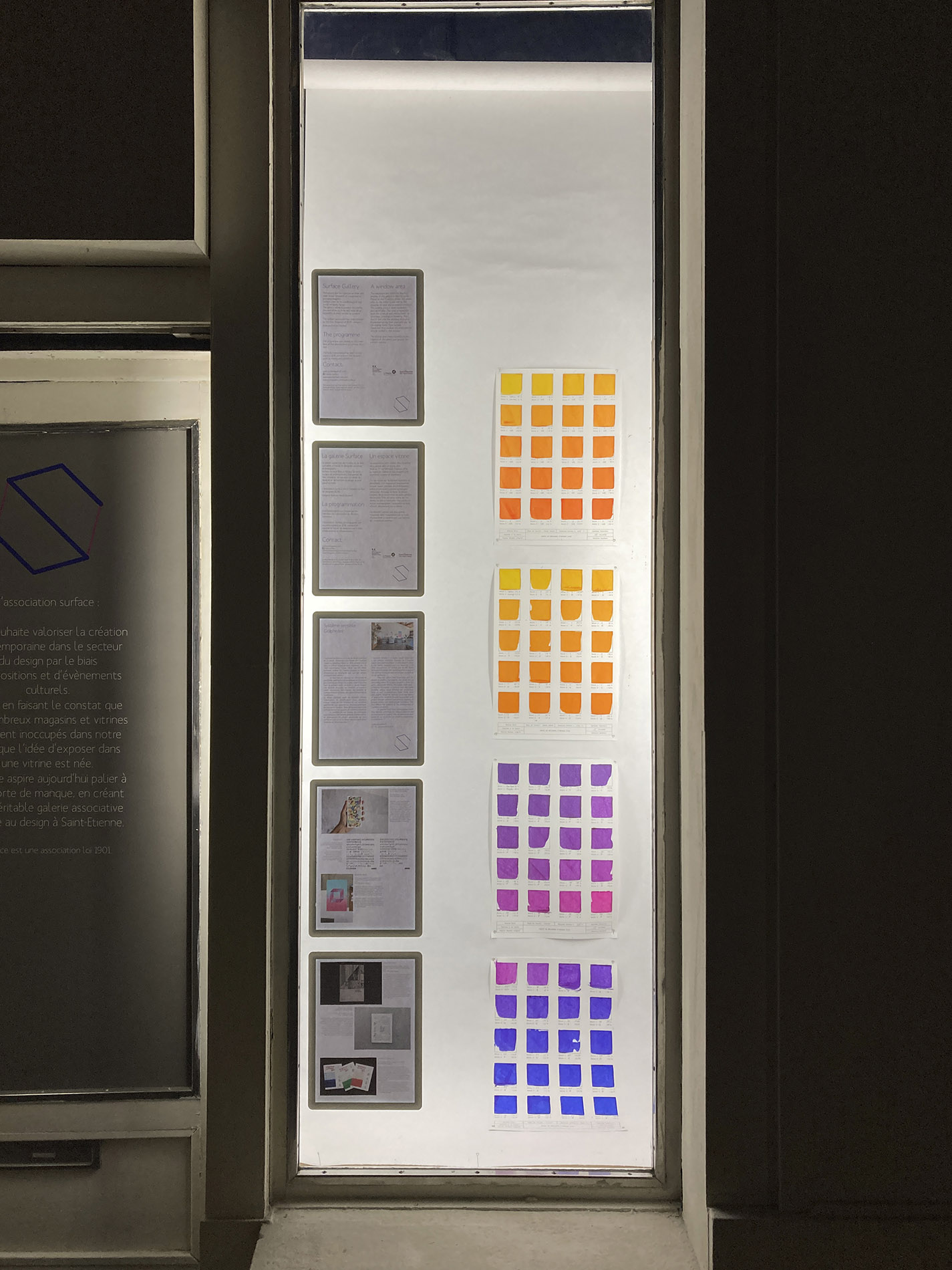 Print Test, exposition personnelle de design graphique à la Galerie Surface