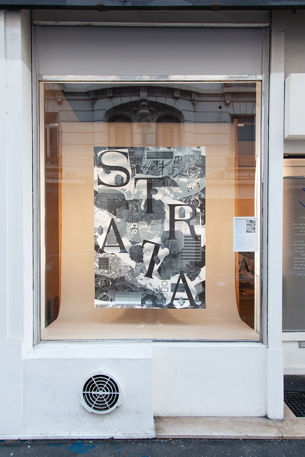 Strata, exposition personnelle de design graphique à la Galerie Surface